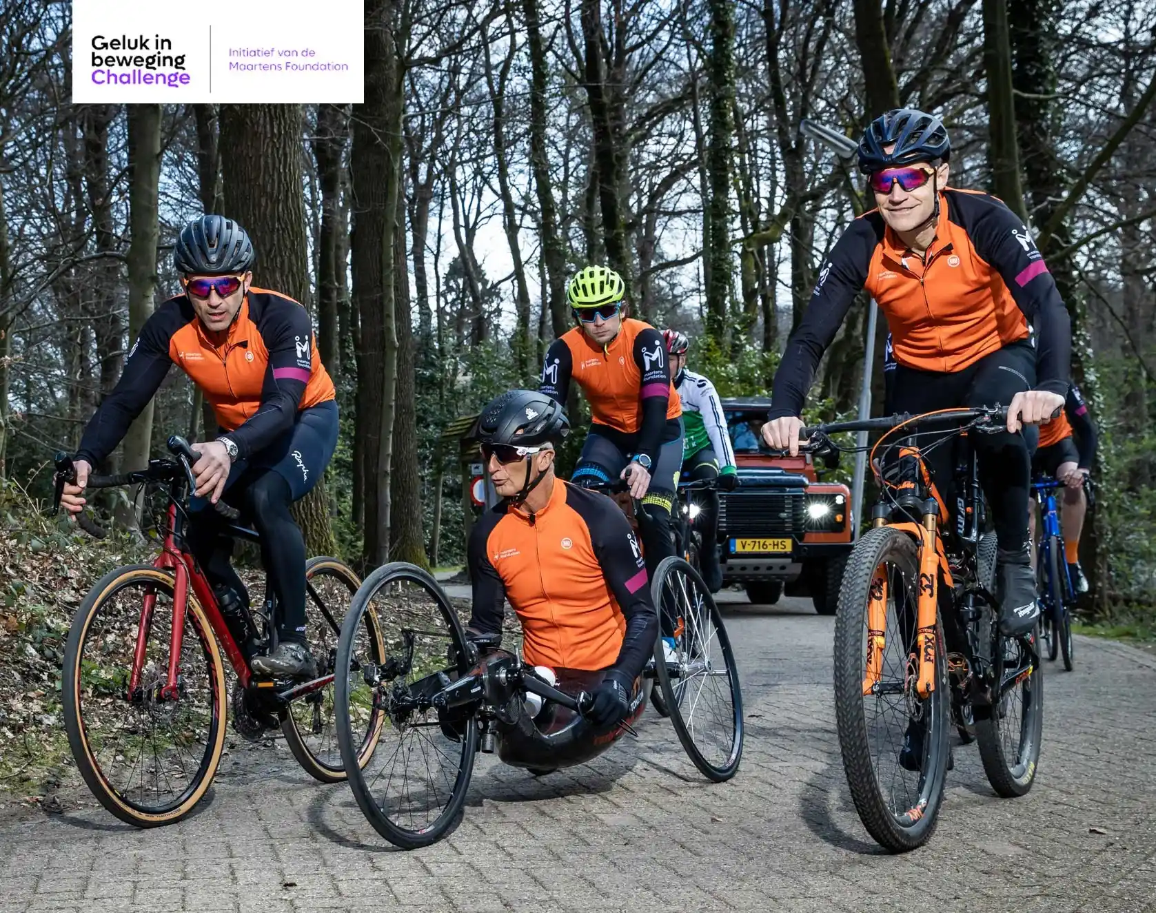 BAS Truck Center gastlocatie voor Geluk in Beweging Challenge.