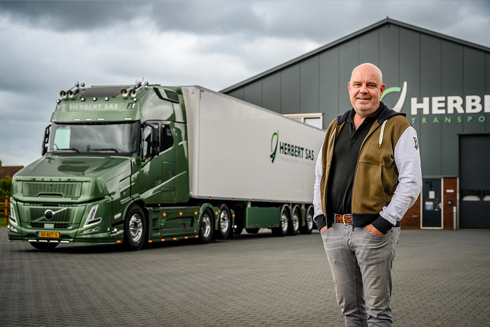 Een neus met karakter en een trailer die daarbij past: de nieuwe combinatie van Herbert Sas