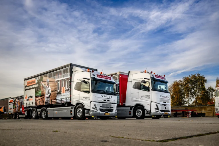 Eerste Volvo Trucks markeren elektrische stap bij René Lammers Transportbedrijf